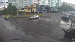 Показали відео жахливого збиття чоловіка на переході біля «Порт City» у Луцьку