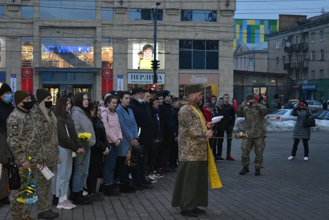 У Луцьку вшанували пам’ять військових, які загинули в зоні АТО/ООС