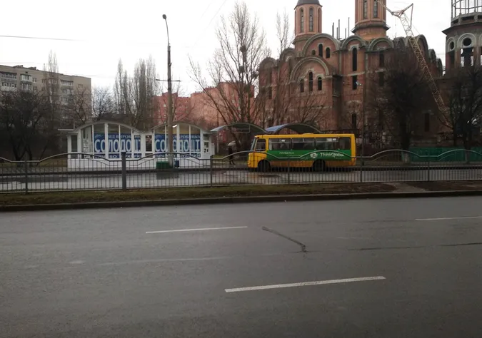На Соборності поставили перешкоду для «пішоандонів» (фото)