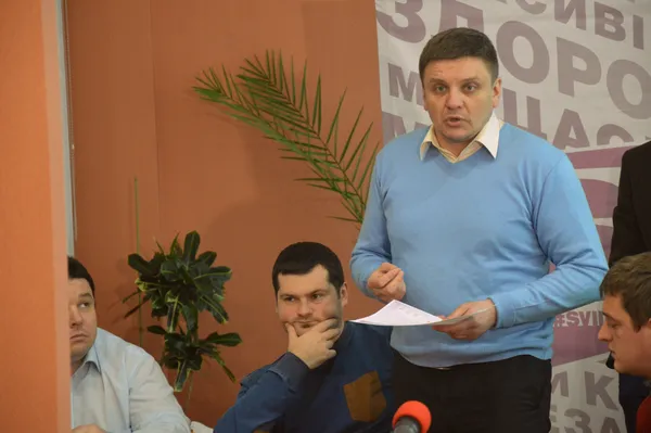 Останнім на круглому столі взяв слово депутат міськради Сергій Була