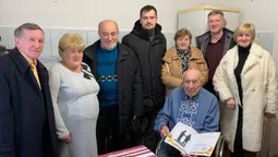 104 роки мудрості: у Любомлі привітали найстарішого волинянина