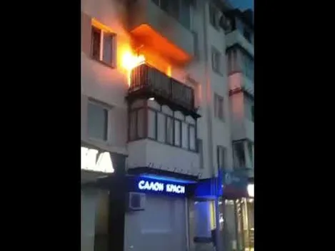 У Луцьку на Винниченка сталась пожежа в багатоквартирному будинку (відео)