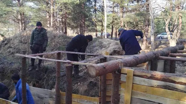 У Сереховичівській громаді над облаштуванням фортифікаційних споруд працює п'ятеро чоловіків