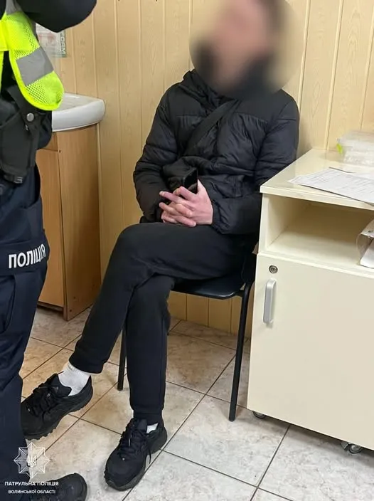 У Луцьку на Володимирській зловили водія «під кайфом» (фото)