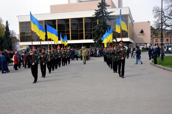 Як Луцьк прощався з «айдарівцем» Олегом Твердохлібом (фото)