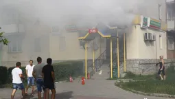 У Луцьку на Конякіна горів магазин 