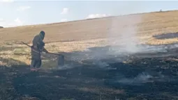У Луцькому районі жінка підпалила стерню – отримала опіки та отруєння (фото)