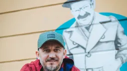 В Ужгороді з'явився другий мурал від луцького художника (фото)
