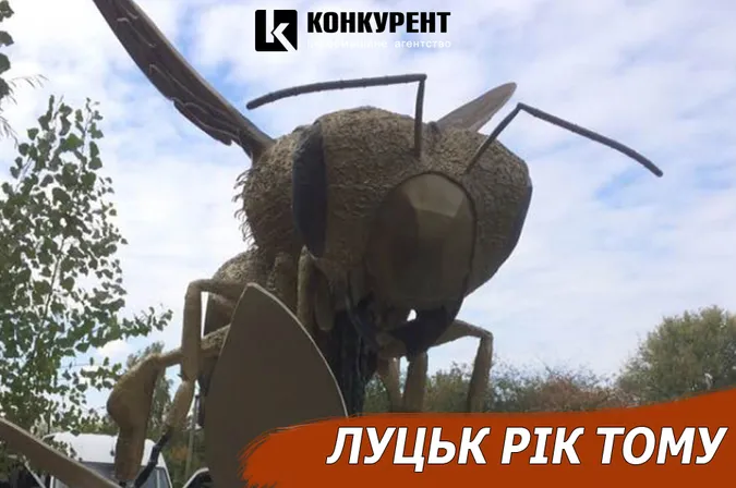 Луцьк рік тому: пам’ятник бджолі та страшна історія з бульдогом