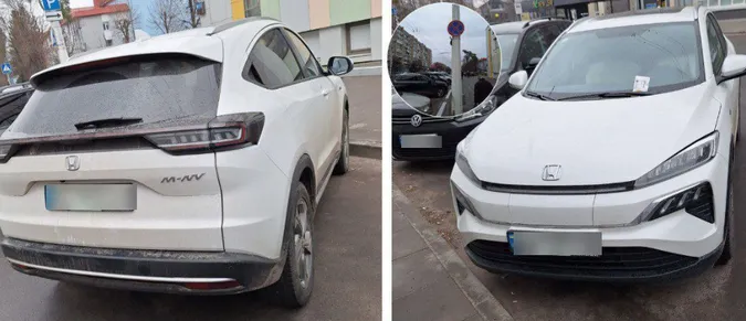 У Луцьку водія двічі за 1,5 години оштрафували за паркування біля «Променя»