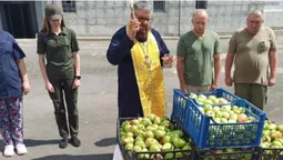У Луцькому СІЗО освятили яблука та груші (фото)