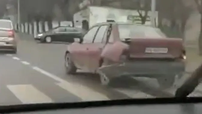 У Володимирі на пішохідному переході сталася ДТП (відео)