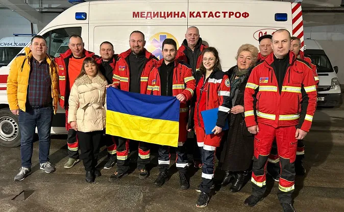 Бригада волинських медиків відправилась на Херсонщину (фото)