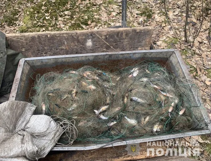 На Волині зловили двох рибних браконьєрів (фото)