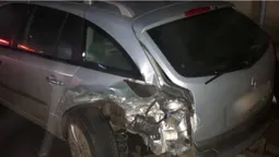 У Луцьку п'яний водій влетів у припарковане авто (фото)