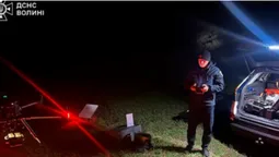 Пішла в ліс: вночі біля Ківерців за допомогою безпілотника шукали зниклу жінку (фото)