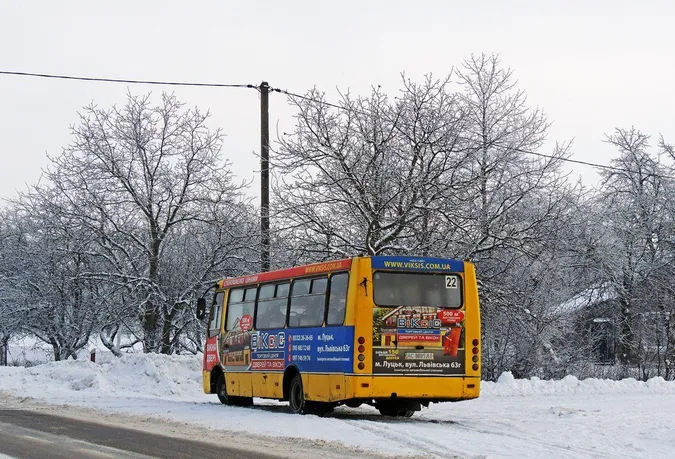 1 січня громадський транспорт Луцька курсуватиме за графіком вихідного