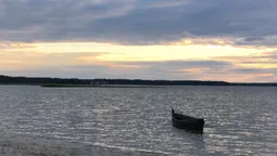 Показали справжню магію вечора на Шацьких озерах (фото)