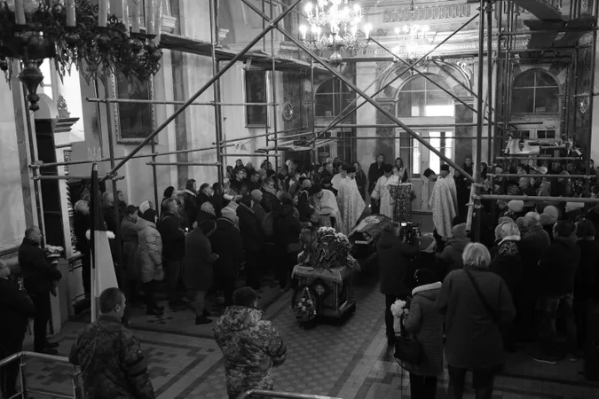 У Луцьку попрощалися із загиблим на Запоріжжі Богданом Войтюком (фото)