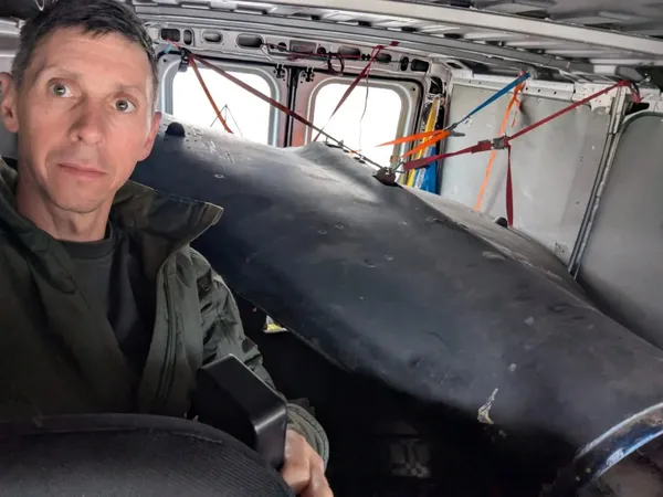 У Луцьк привезли збитий на Покровському напрямку російський  «шахед» (фото)