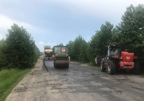 На Волині «полатали» дорогу між Седлищем та Каменем-Каширським (фото)