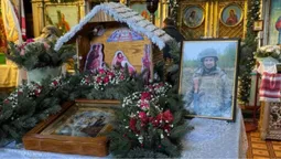 Двоє маленьких дітей лишилися без тата: на Волині попрощалися із воїном Андрієм Симчуком (фото)