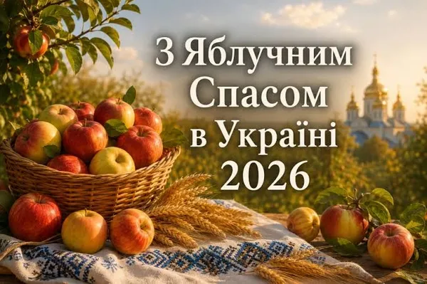 З Яблучним Спасом 2026: картинки-листівки і привітання