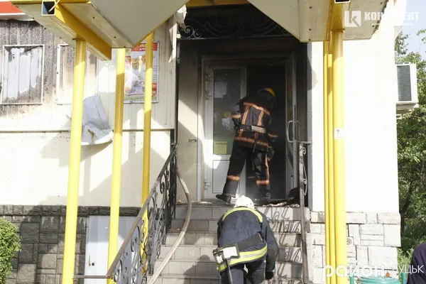 У Луцьку на Конякіна горів магазин