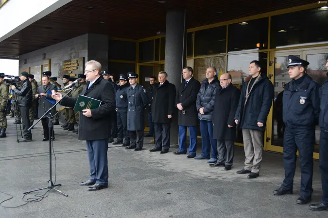 Патрульні поліцейські Луцька присягнули на вірність
