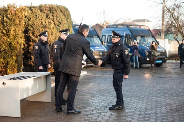 Волинські патрульні відсвяткували 4 річницю із новими званнями та подяками (фото)