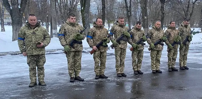 У Луцьку склали присягу мобілізовані прикордонники (фото)