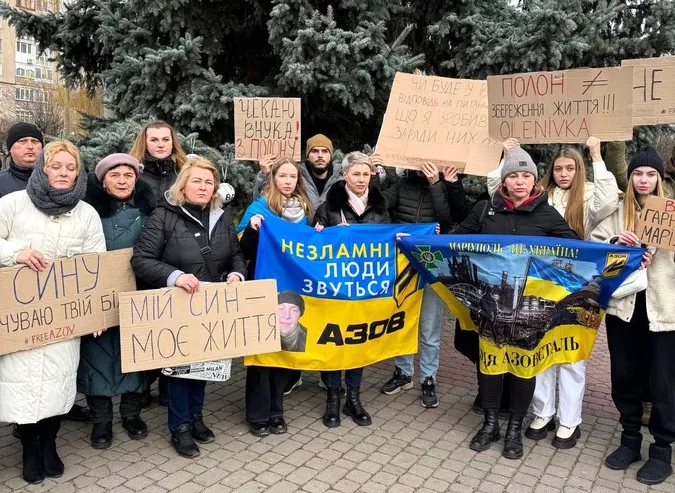 «Моя душа в полоні»: в Ковелі – акція на підтримку полонених захисників Маріуполя (фото)
