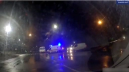 У Луцьку автобус не пропустив «швидку», яка мчала з маячками (відео)