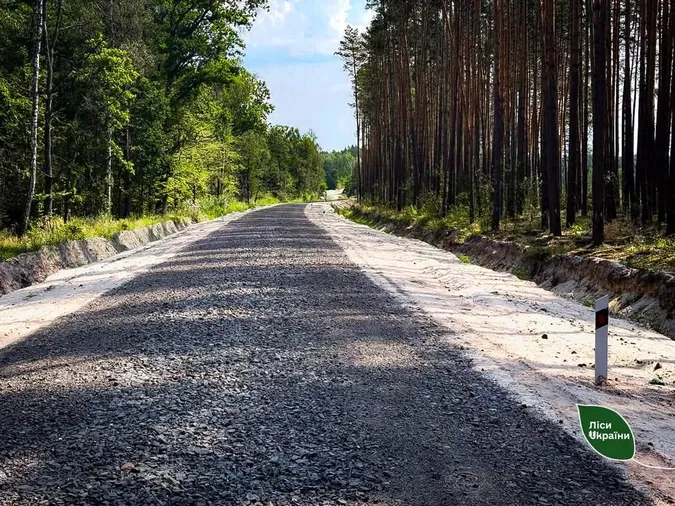 На Волині проклали нову 4,7-кілометрову лісову дорогу