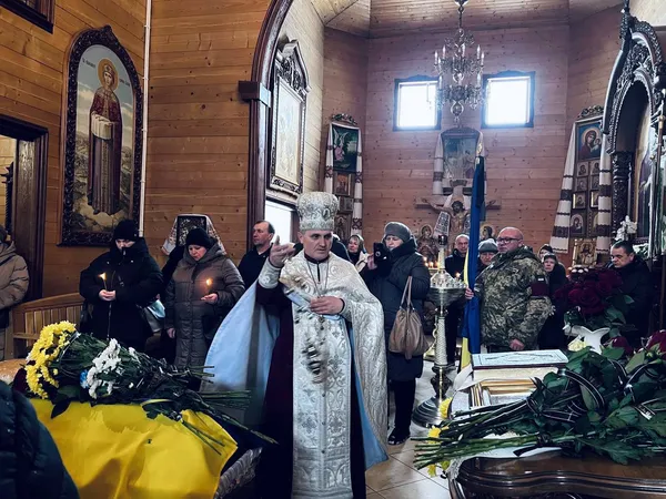 Загинув на Запорізькому напрямку: у Володимирі попрощалися з воїном Василем Солодухою