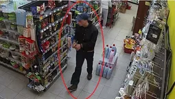 На Волині поліція встановлює особу магазинного злодія (фото)