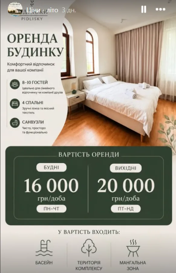 Великий басейн і фундуковий сад: біля Луцька відкрили нову локацію для відпочинку (фото)