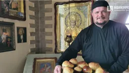 Як у Жидичинському монастирі печуть паски: секрети приготування від ігумена Никодима (фото)