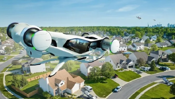 CycloTech представила футуристичний концепт електричного аеротаксі (фото)