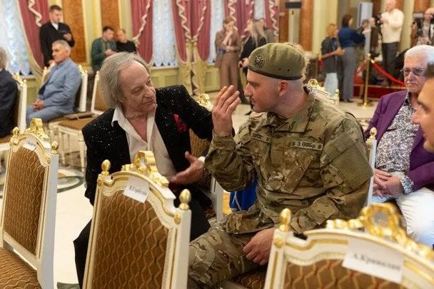 Сини луцького артиста Зінкевича вперше з'явилися на публіці (фото)