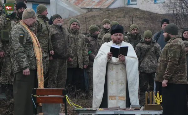 Благословення на Перемогу і занурення: бійці Волинської бригади відзначили Водохреще (фото)