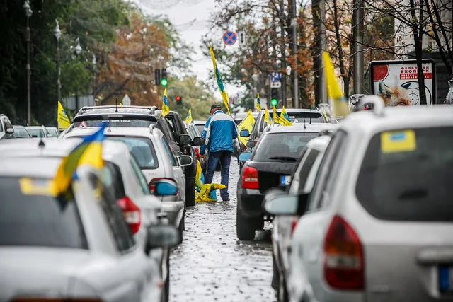 Власники автомобілів на єврономерах оголосили безстрокову акцію протесту