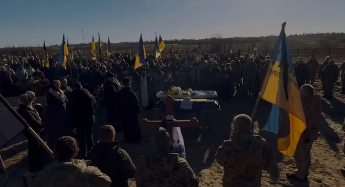 У Шацьку попрощалися із загиблим воїном Петром Солодухою (фото)