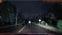У Ковелі патрульні ганялися за бусом, який зачепив службове авто (відео)