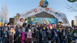 Вперше: в Рокинському музеї-скансені відбулась «Зимова феєрія» (фото)