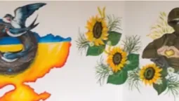 Мільйон переглядів у тіктоці: в селі на Волині оригінально розмалювали зупинку (відео)