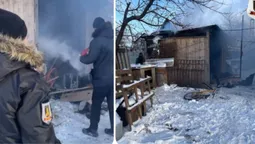 Луцькі муніципали допомагали рятувальникам гасити пожежу в дачному масиві (фото)