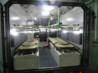 «Богдан Моторс» презентувала санітарний автомобіль для військових