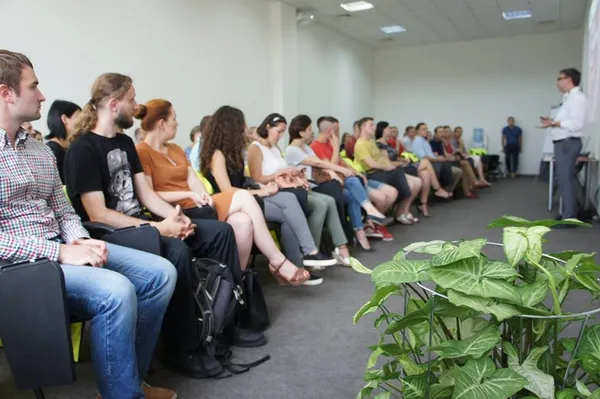 Перший маркетинговий Hub Луцька зібрав 56 учасників, серед яких маркетологи компаній ТОВ «Забіяка», луцького «Богдан Моторс», ПАККО Холдингу, ПАТ «ТЕРЕМНО ХЛІБ»