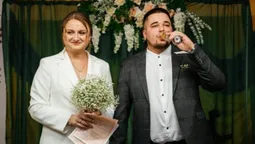 На Волині одружився командир саперної групи, який влітку підірвався на міні (фото)